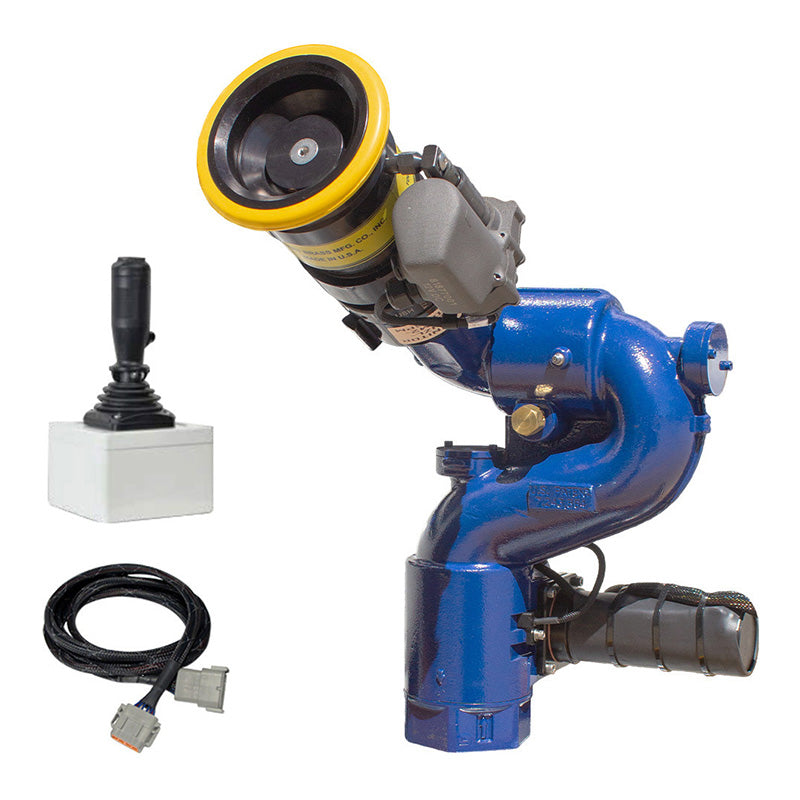 NITRO HD ELECTRIC CANNON KIT WITH ELECTRIC NOZZLE AND JOYSTICK CONTROLLER.