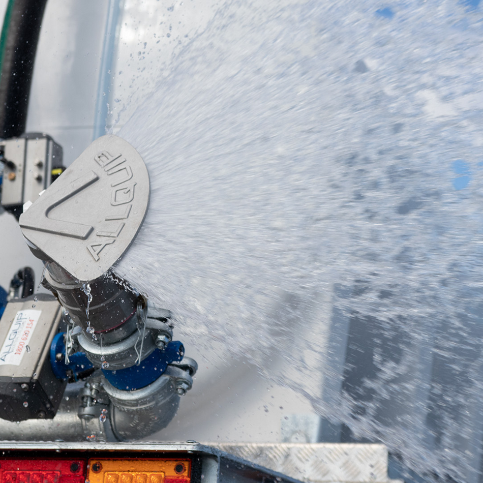 80MM DEFLECTOR SPRAY CAMLOCK BASE