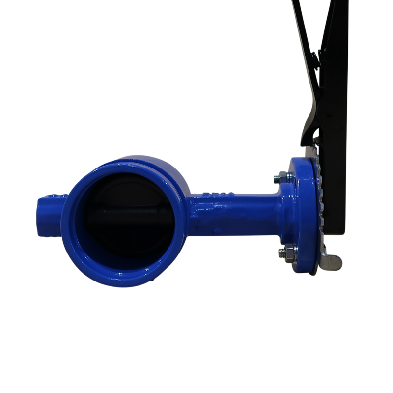 BUTTERFLY VALVE ROLL GROOVE LEVER 80MM