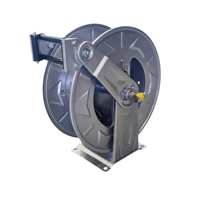 PRESSURE HOSE REEL - SPRING RETRACT - 3/8" X 20M