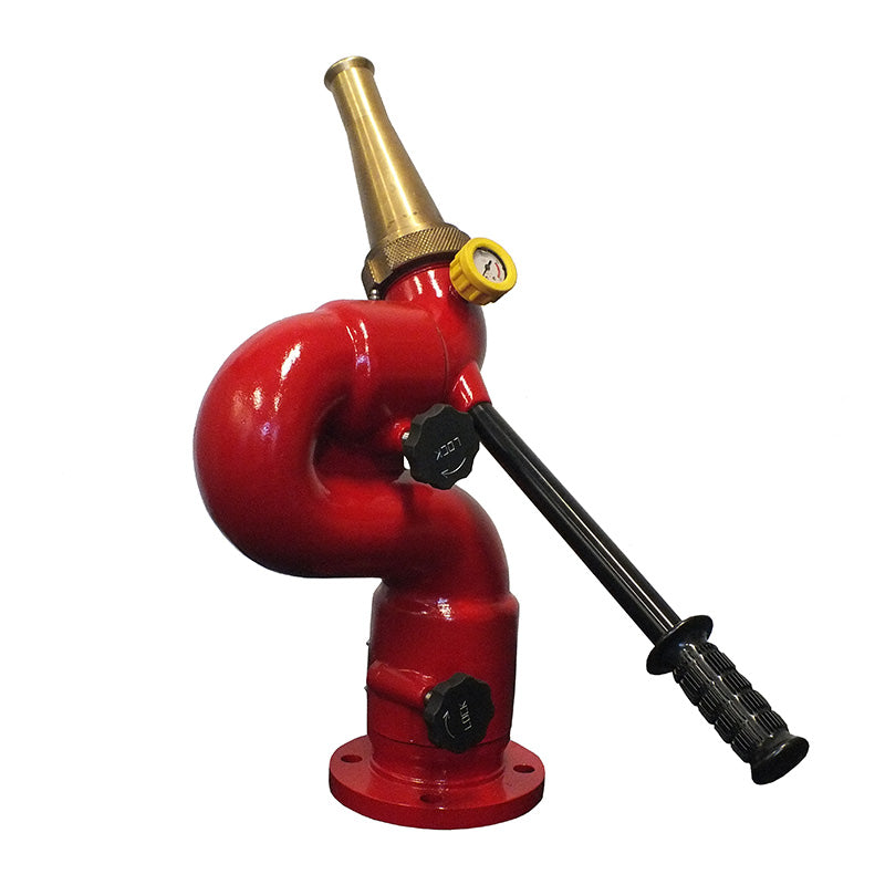 VULCAN MANUAL WATER CANNON KIT WITH STRAIGHT BORE BRASS NOZZLE