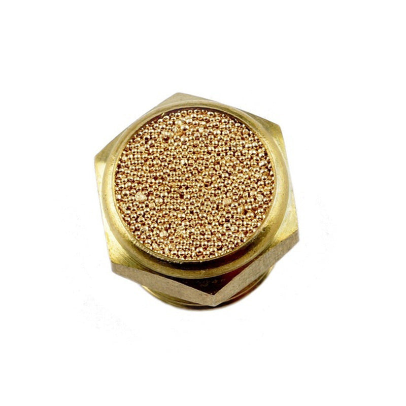 1/4" BRASS SILENCER