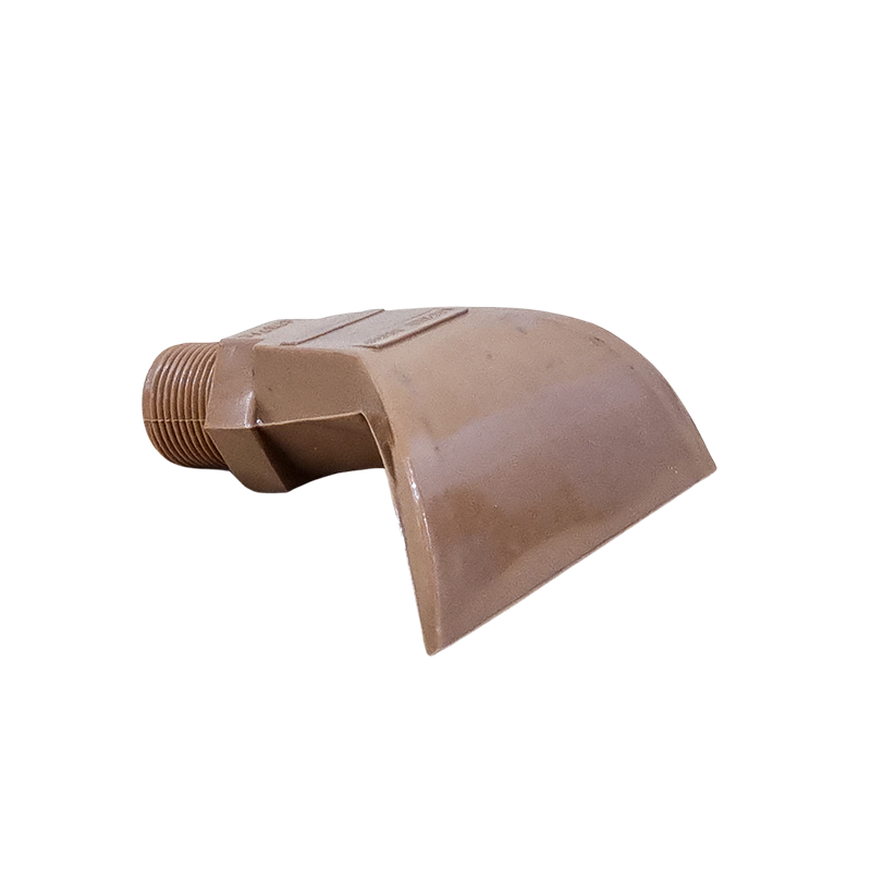 POLY FLOOD NOZZLE (TAN) 13MM